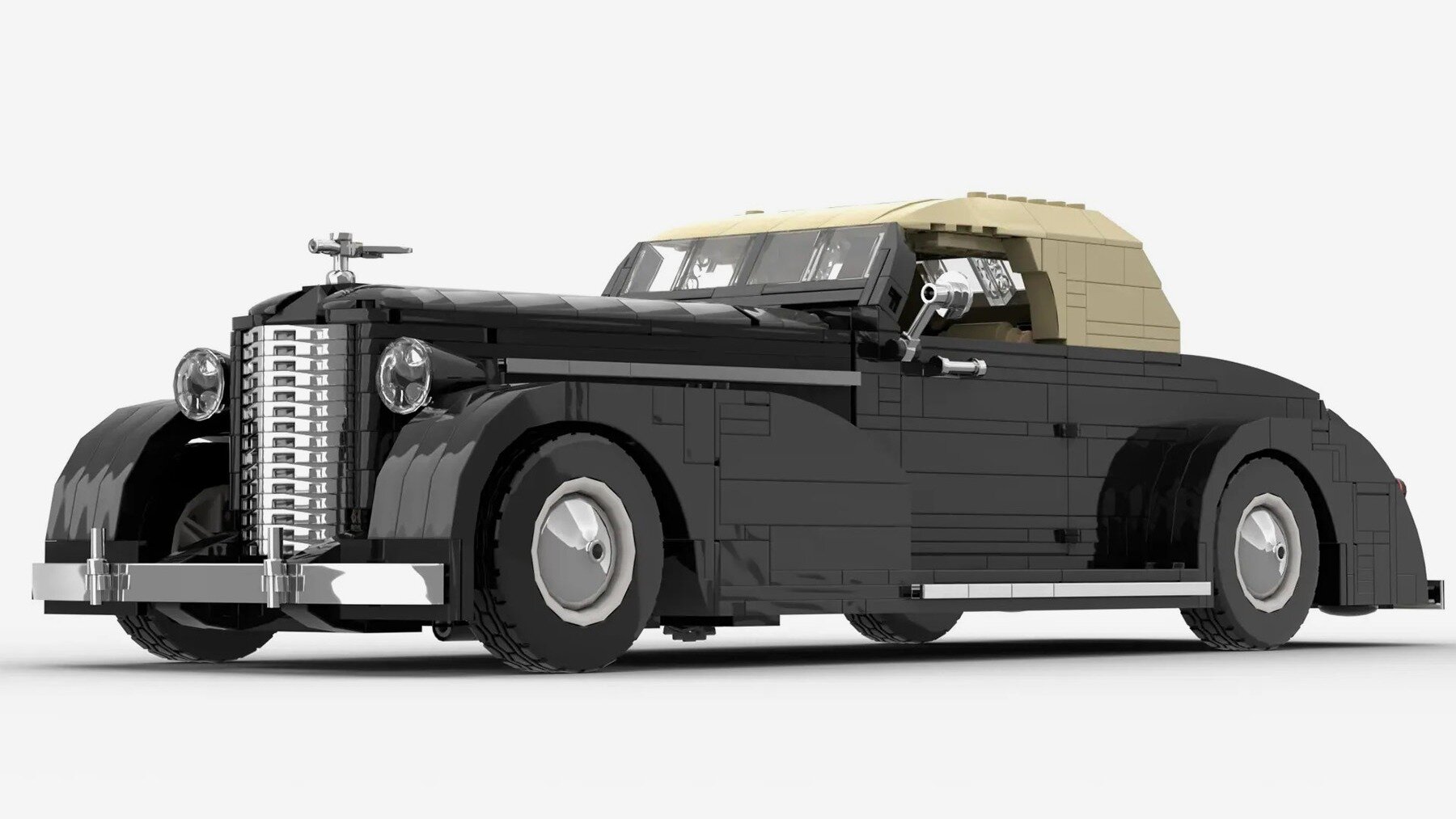 Первый в мире автомобиль с V16 стал конструктором Lego, но пока неофициально