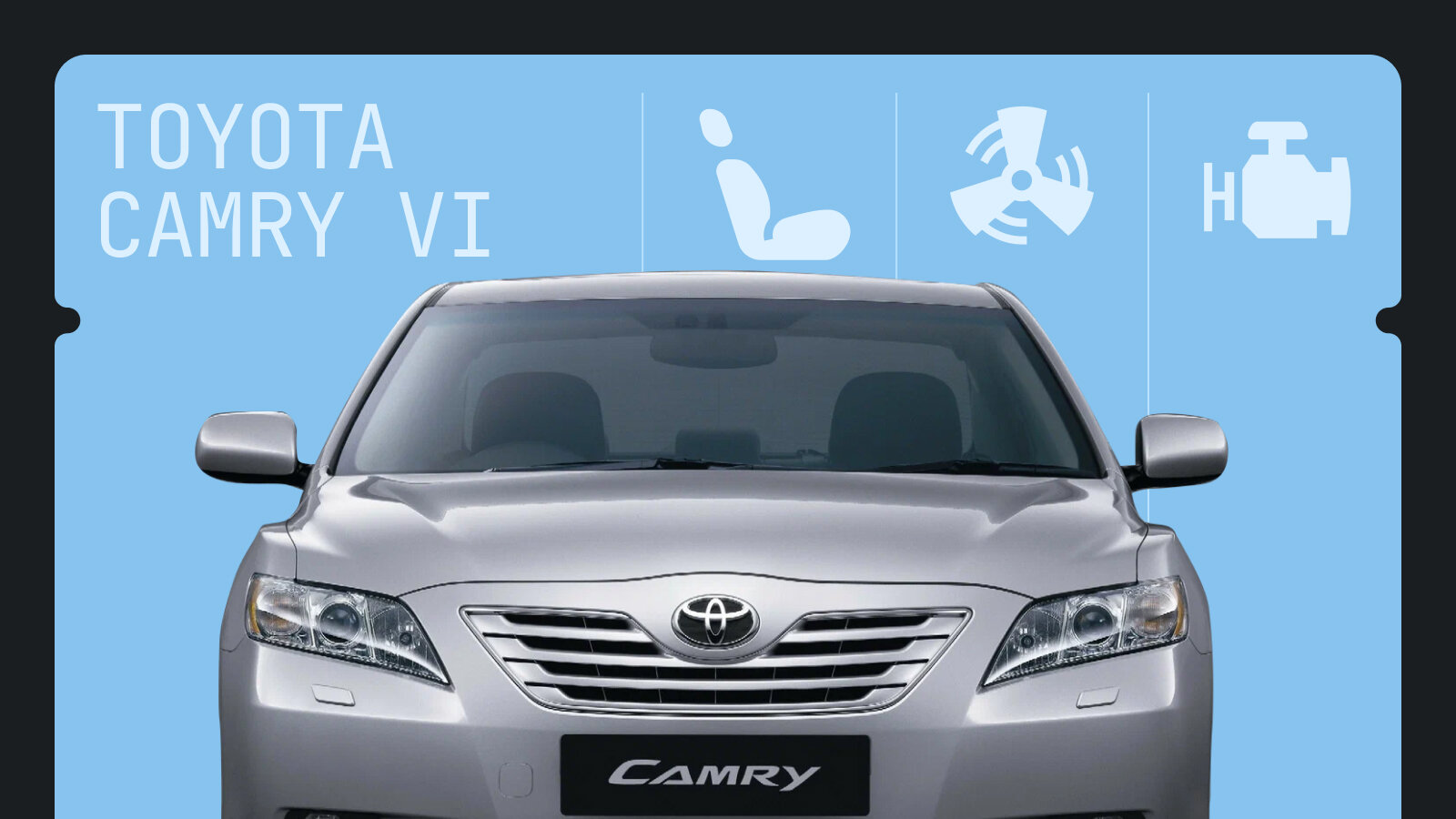Что ломается в Toyota Camry: топ-6 проблем популярного седана VI поколения