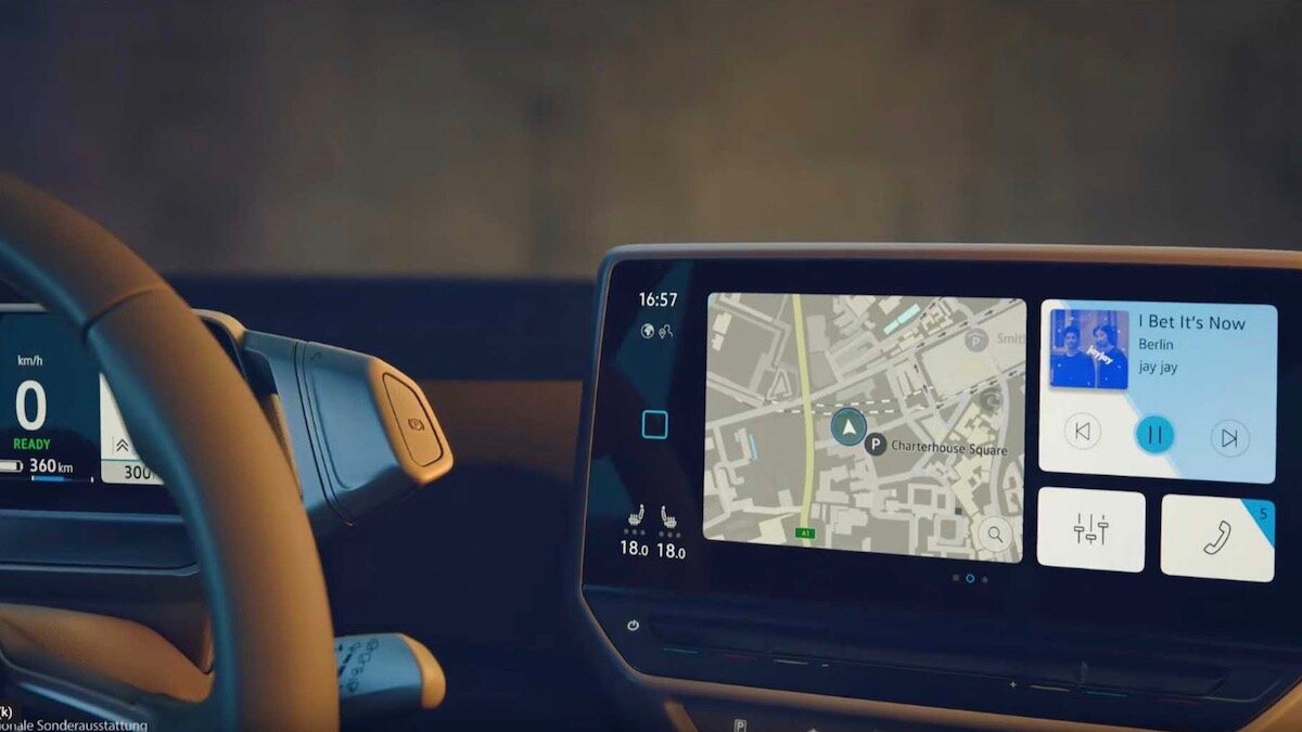 Австрийцы случайно показали салон нового электрокара VW