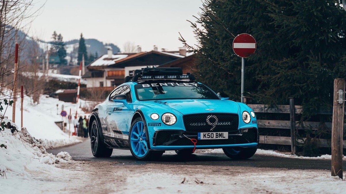 Фирма Bentley придумала внедорожный Continental GT