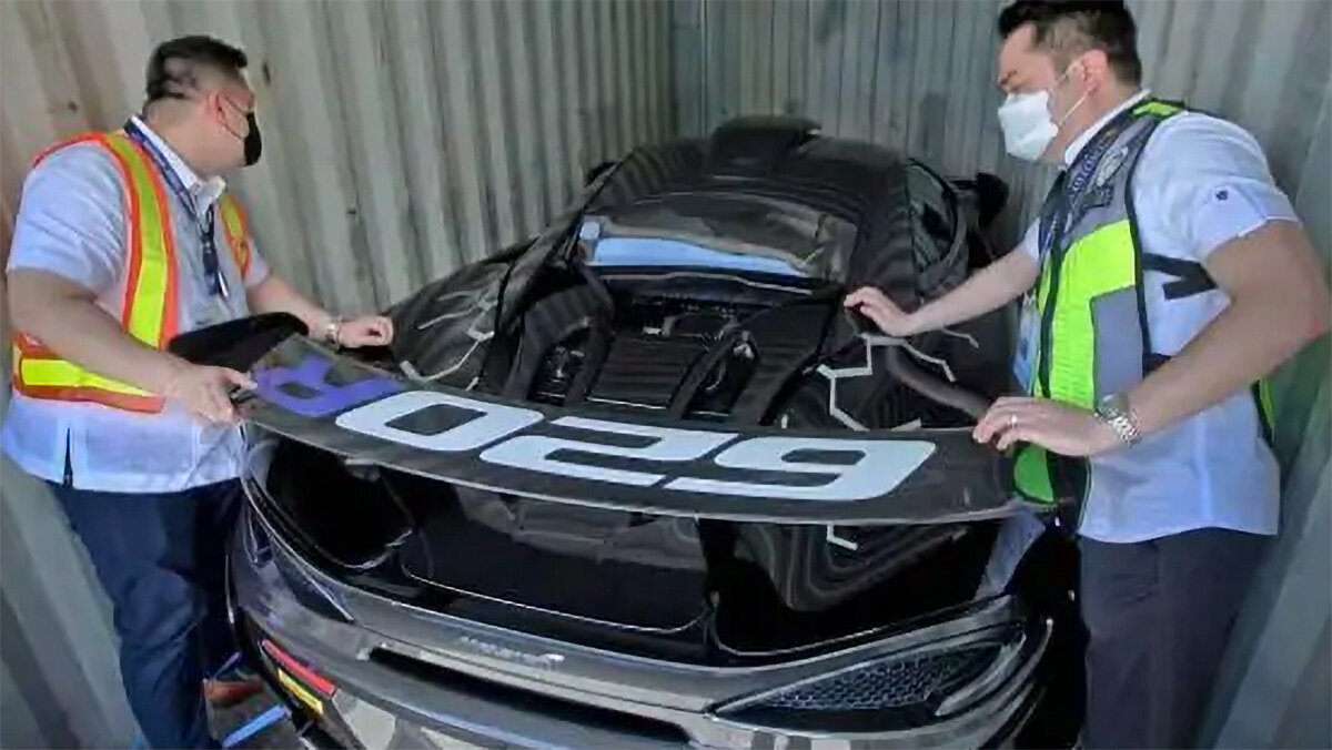 Контрабандный McLaren 620R хотели провезти под видом Porsche