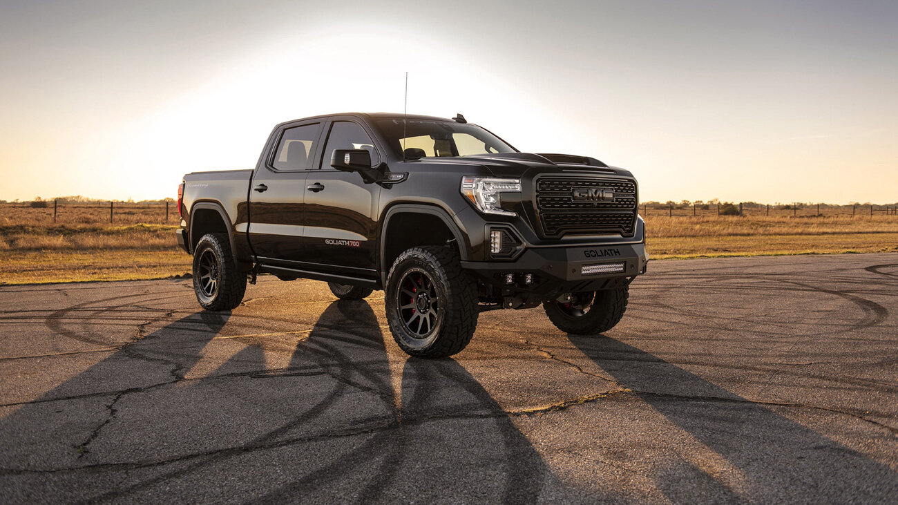 Ателье Hennessey превратило GMC Sierra 1500 в 700-сильный суперпикап