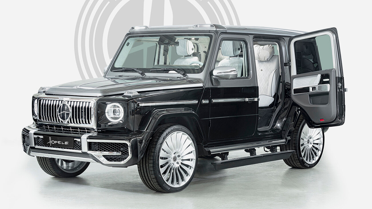 Ателье Hofele-Design представило роскошный Гелик с дверями как у Rolls-Royce
