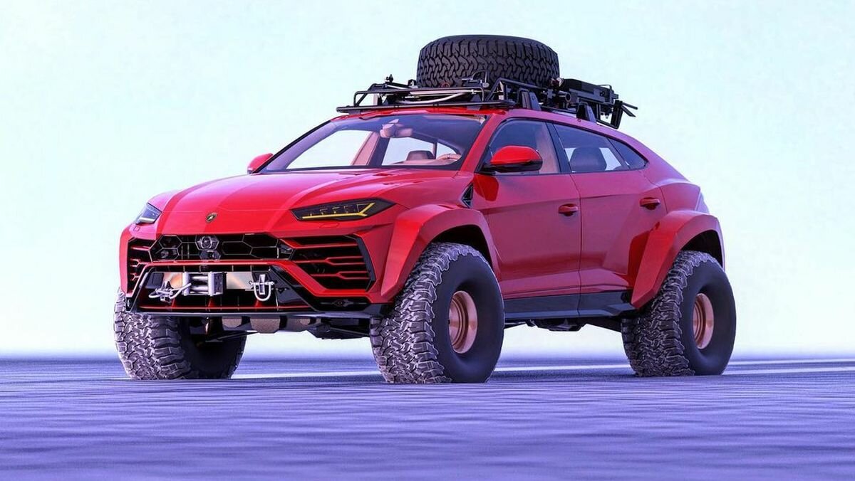 Взгляните на экстремальный Lamborghini Urus для путешествий по Арктике