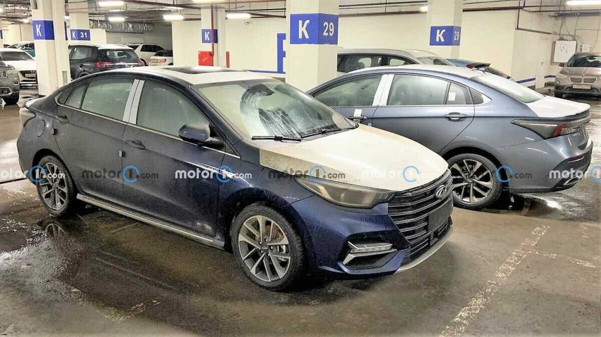 Конкурент Hyundai Elantra от Chery уже в России: первые фото