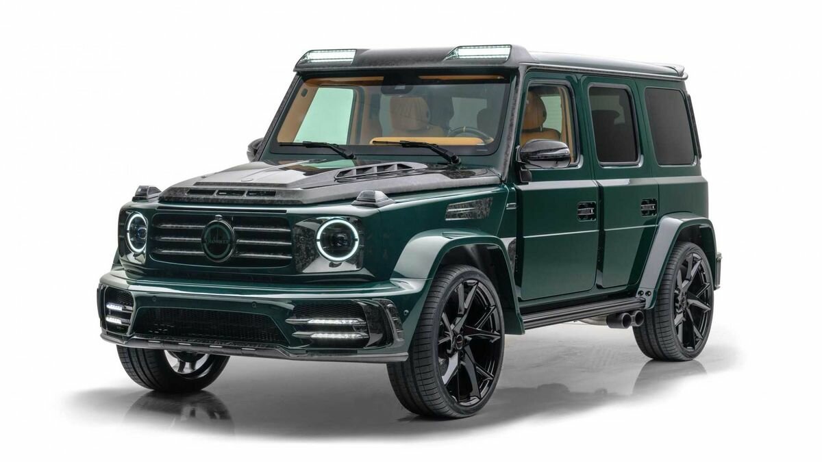 Представлен Mansory Gronos: широкий Гелик, который делает «сотню» за 3,5 секунды