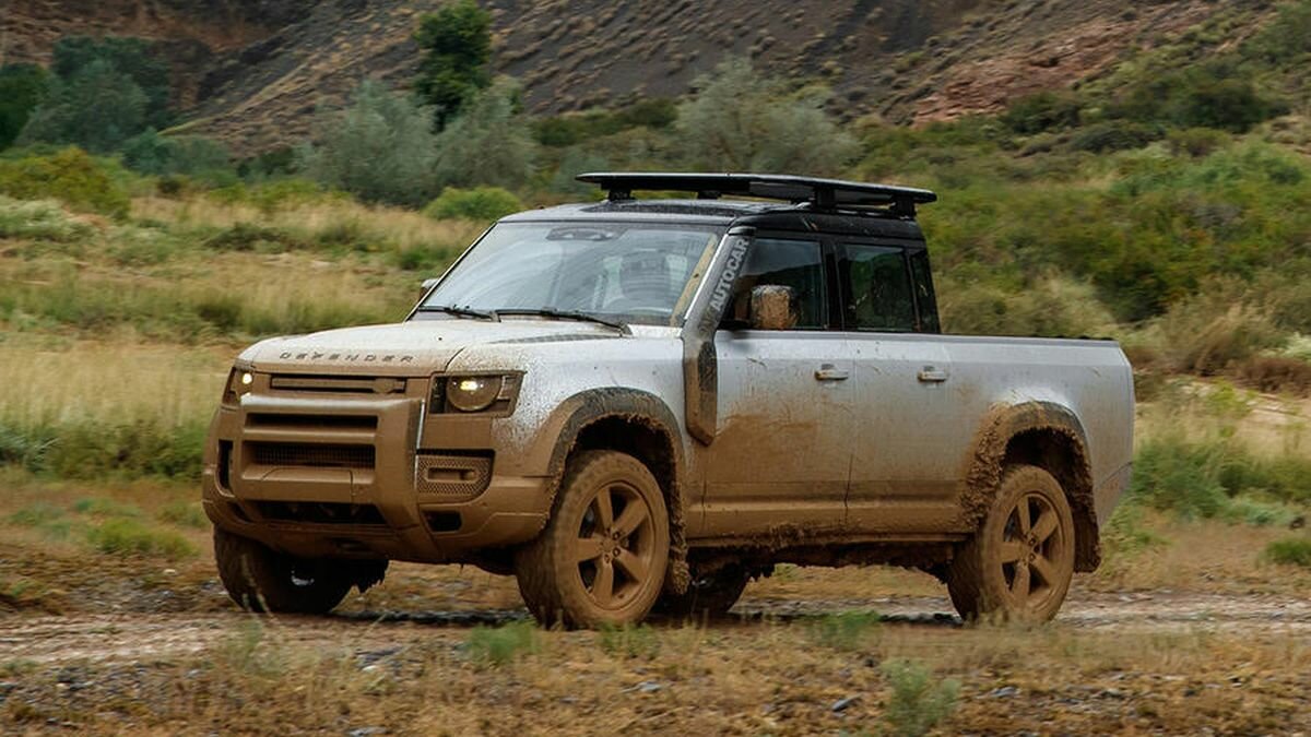 Новый Land Rover Defender может всё же стать пикапом