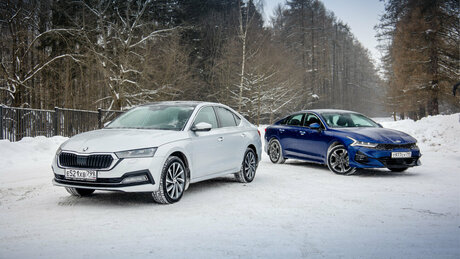 Комфорт плюс. Skoda Octavia против Kia K5: сравнительный тест-драйв