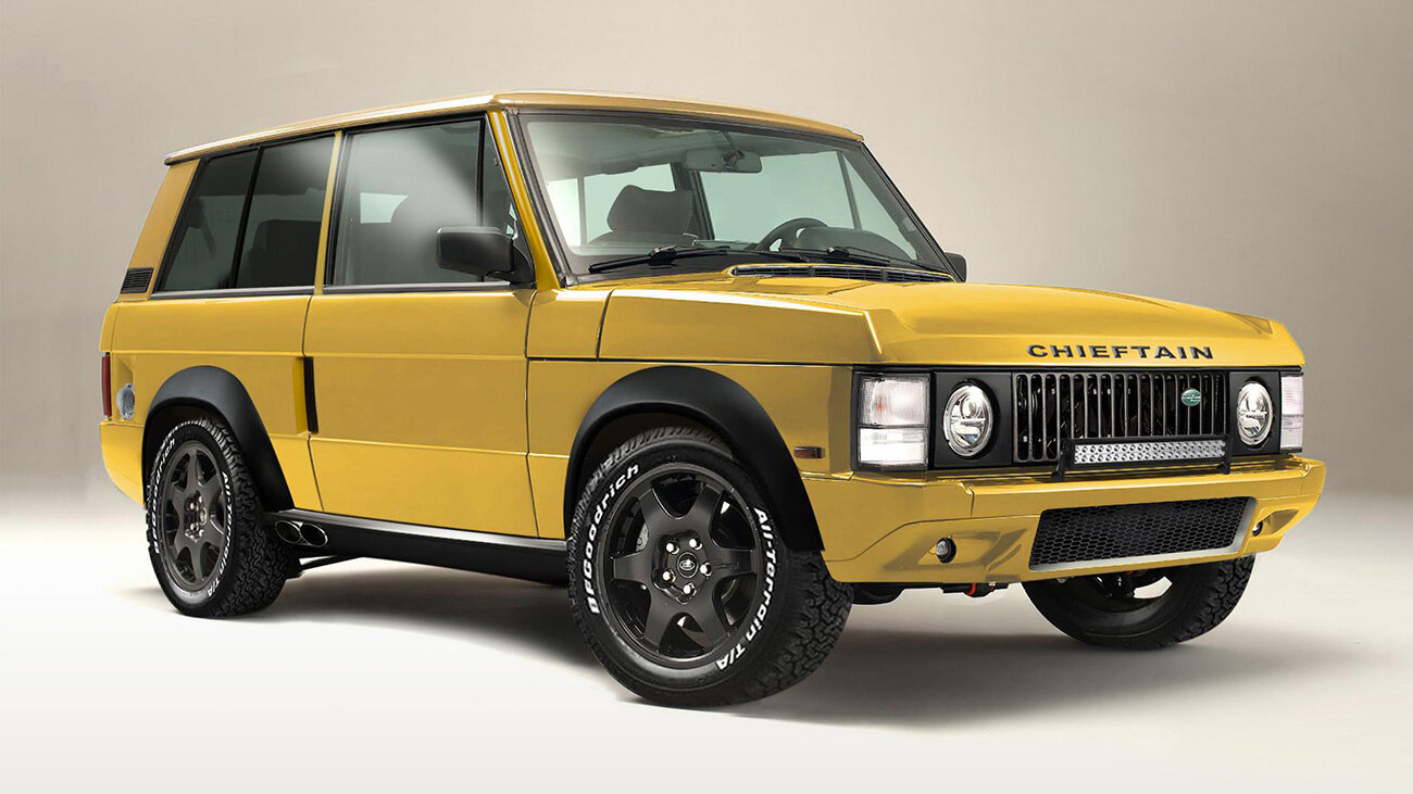 Старый Range Rover превратили в суперкар с мотором от Corvette