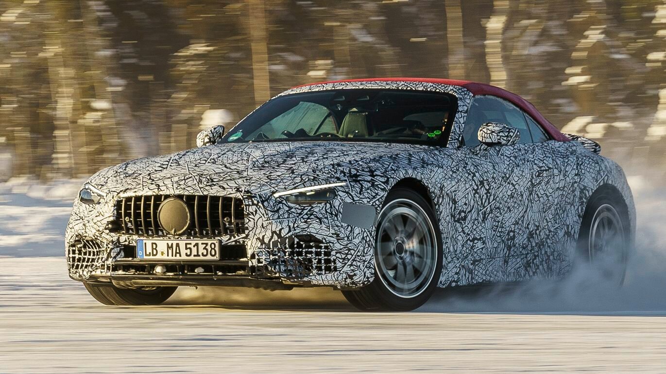 Новый Mercedes-AMG SL станет полноприводным кабриолетом