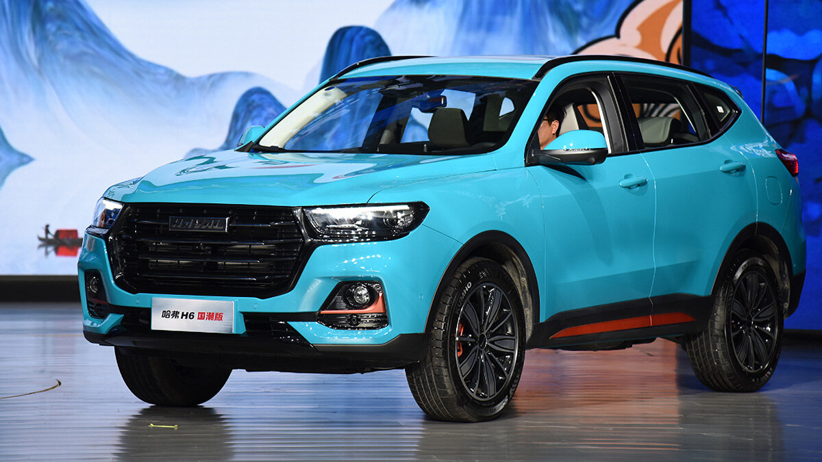 Обновлённый кроссовер Haval H6 представлен официально: адаптивный круиз и большой сенсорный экран
