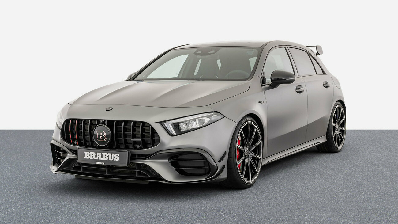 Стала известна цена хот-хэтча Brabus B45 — он дороже BMW M3 и быстрее