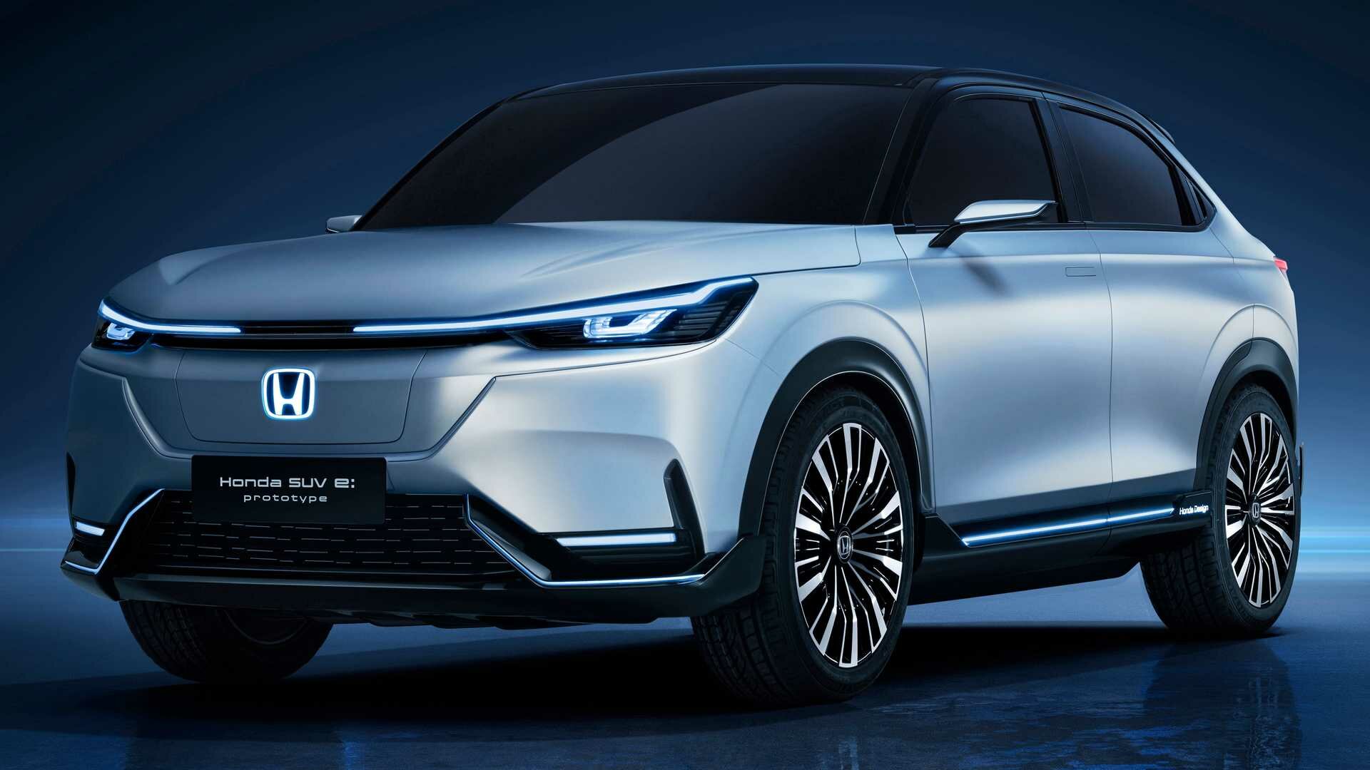 Взгляните на очень «умный» электрокроссовер Honda — из-за его руля доступен даже интернет-шопинг
