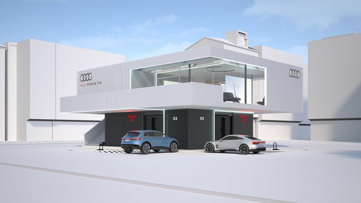 Audi создаст зарядные станции премиум-класса