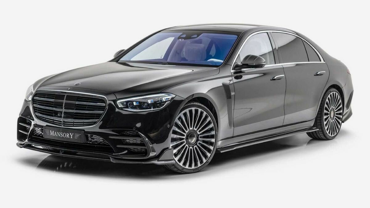 Новый Mercedes-Benz S-класс, прокачанный в Mansory: плюс 91 сила и много карбона