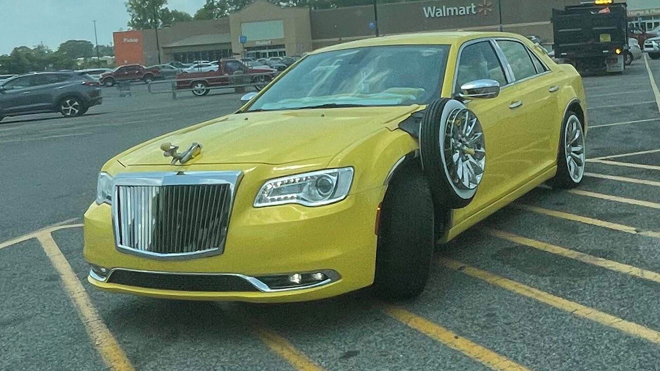 Посмотрите на самый ужасный в мире тюнинг Chrysler 300C
