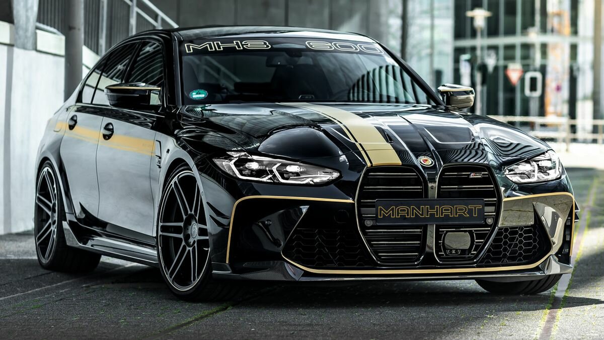 Спорткар BMW M3 стал на 125 сил мощнее благодаря ателье Manhart