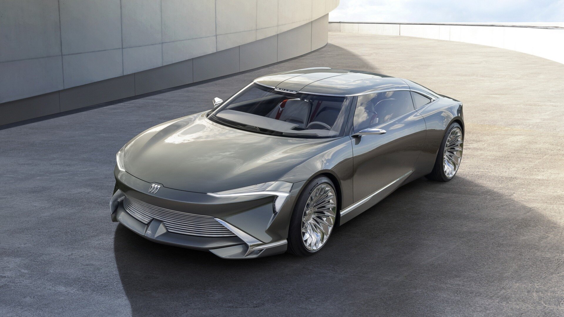 Компания Buick показала будущий четырёхместный электрокар и новый логотип