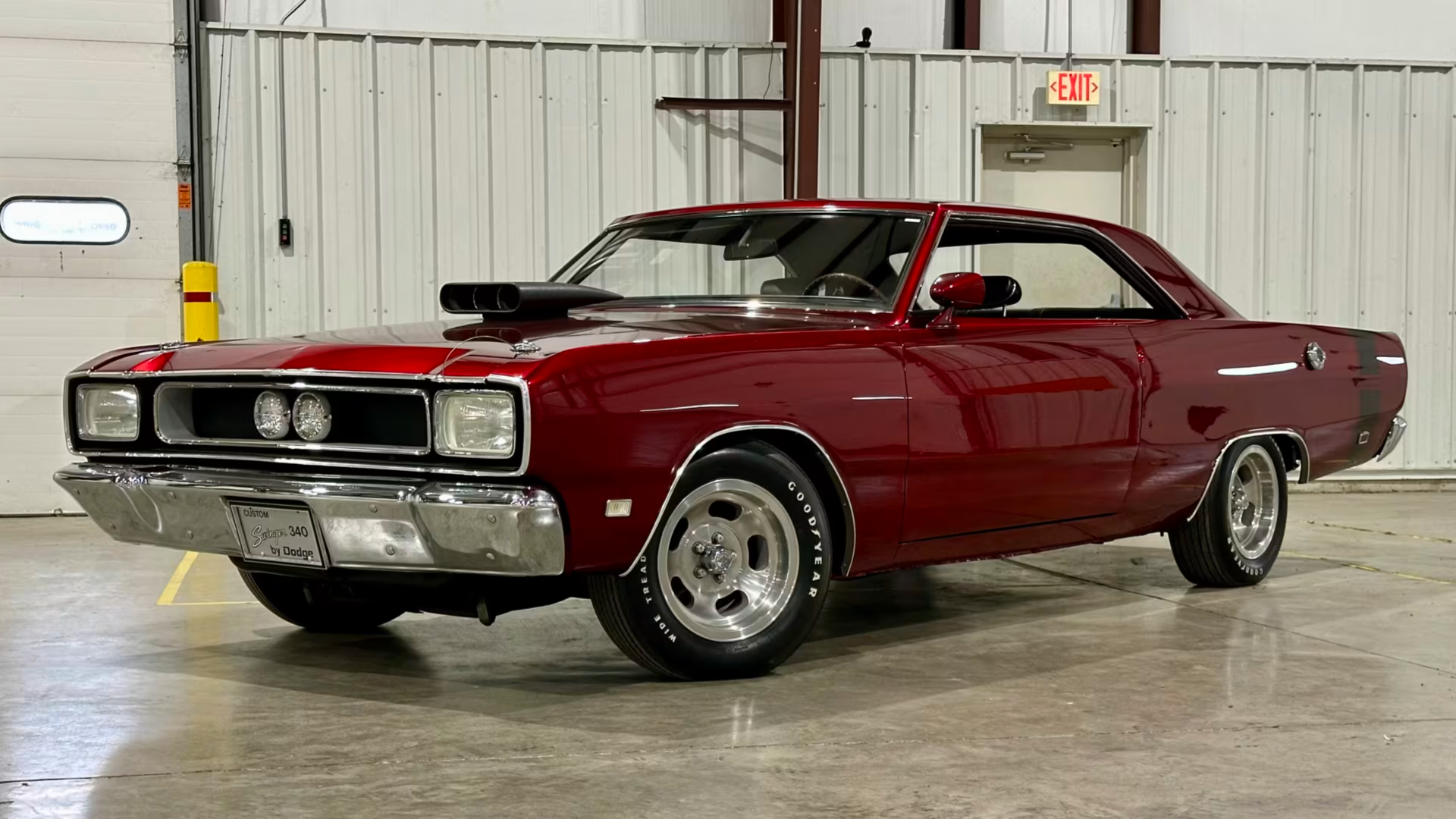 С молотка уйдёт концепт-кар Dodge Dart Swinger, стоявший на моторшоу в Чикаго в 1969 году