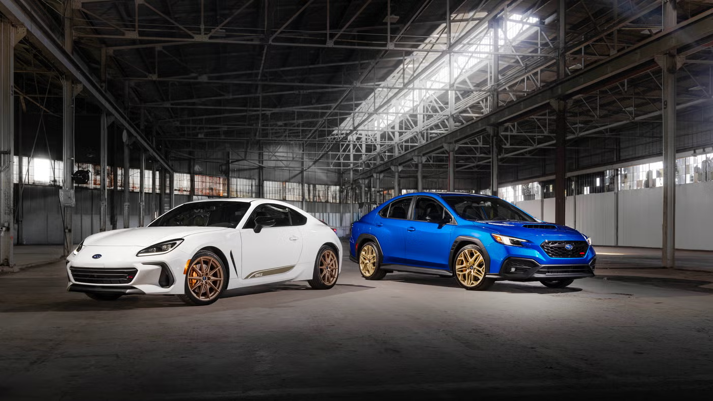 Subaru WRX и BRZ получили лимитированные версии к юбилеям