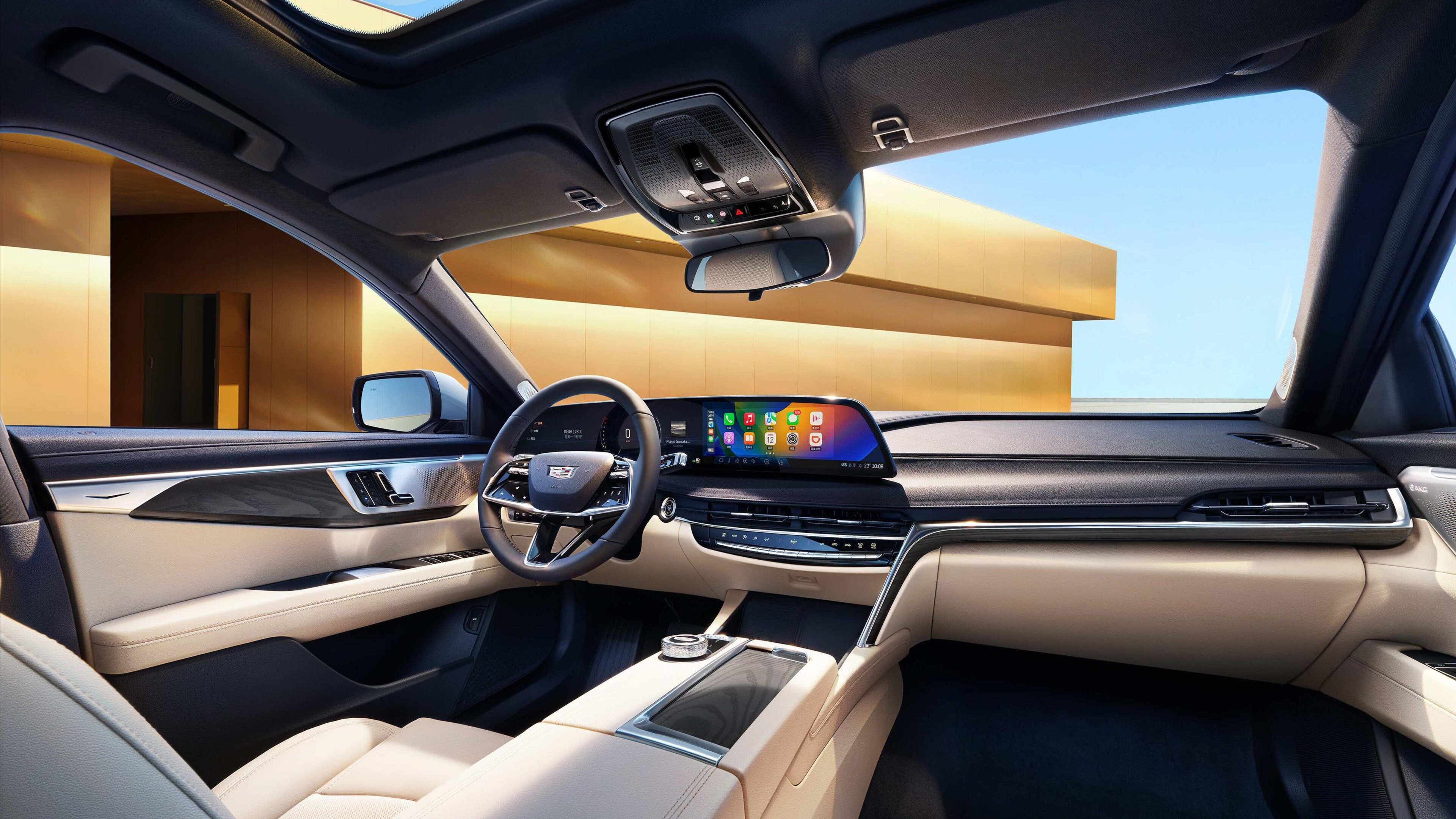 Рассекречен салон нового седана Cadillac CT6, который будут выпускать только в Китае