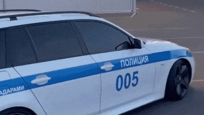 В Эстонии завели дело за машину, раскрашенную в цвета российской ДПС