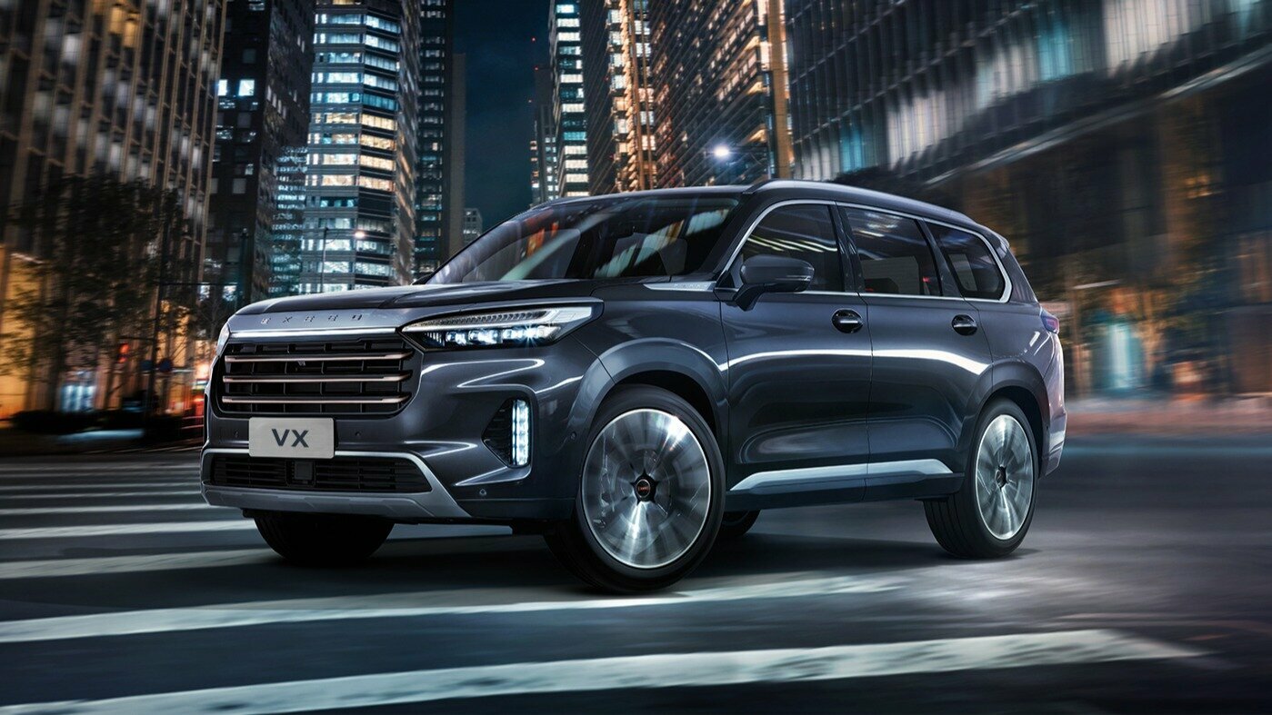 Рассекречен флагманский кроссовер марки Exeed для России. Он размером с Toyota Highlander
