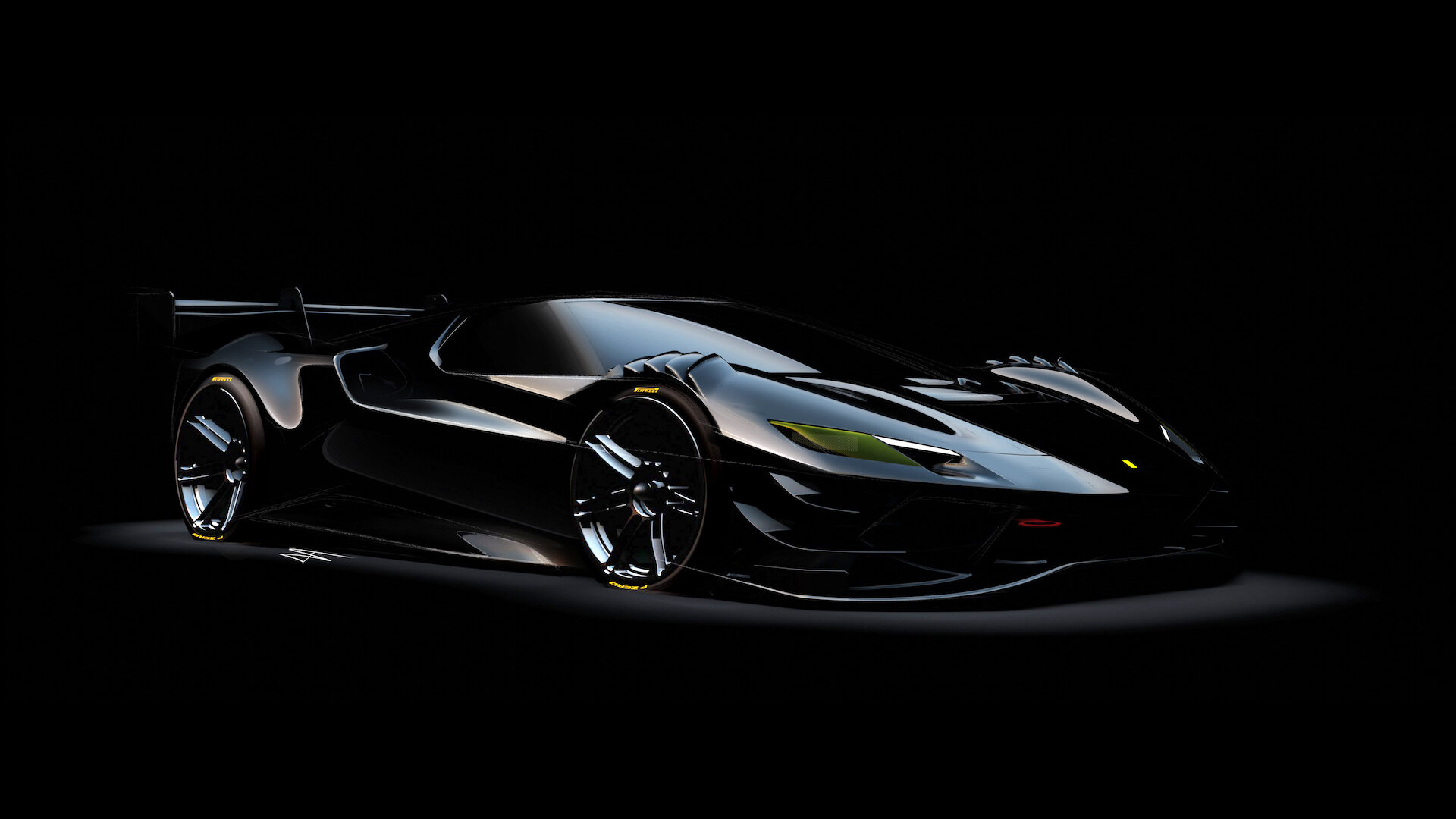 Новый суперкар Ferrari для трека показали на первых фото