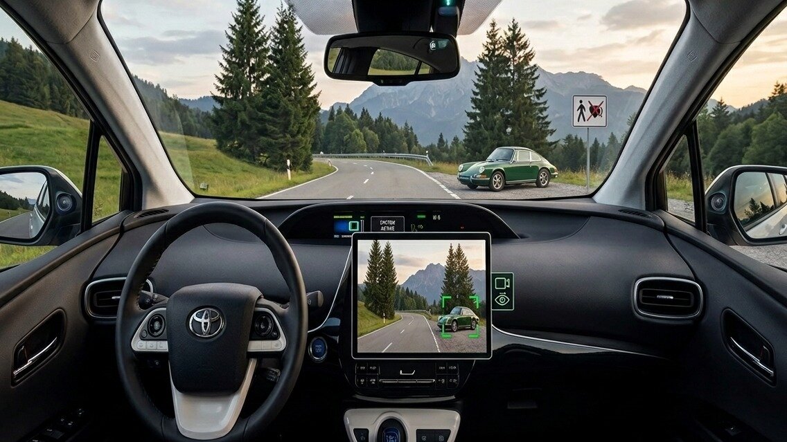 Автомобиль вместо камеры: Toyota запатентовала систему захвата кадров по взгляду