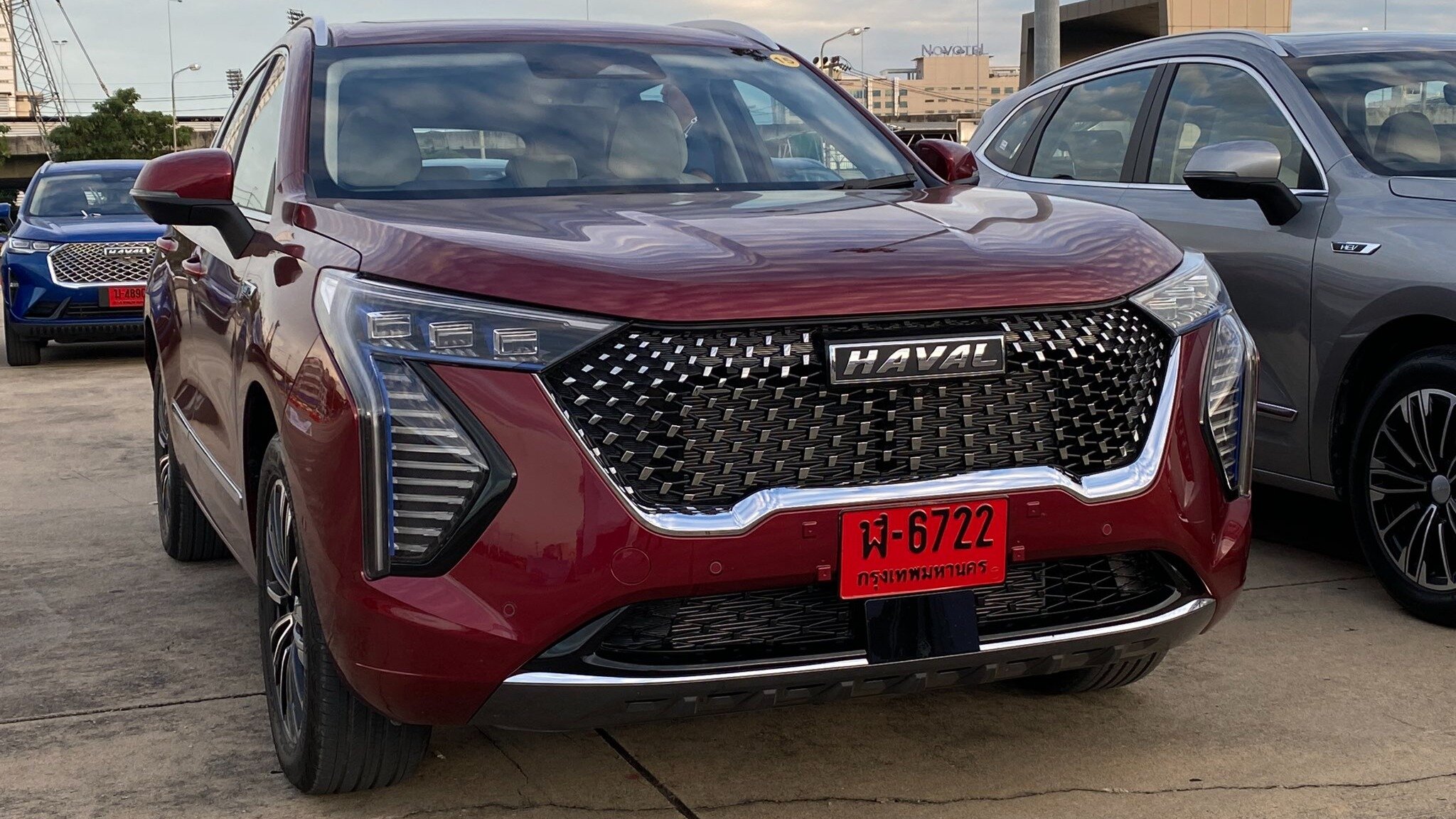 Обновлённый Haval Jolion рассекретили в Таиланде — он оказался гибридом