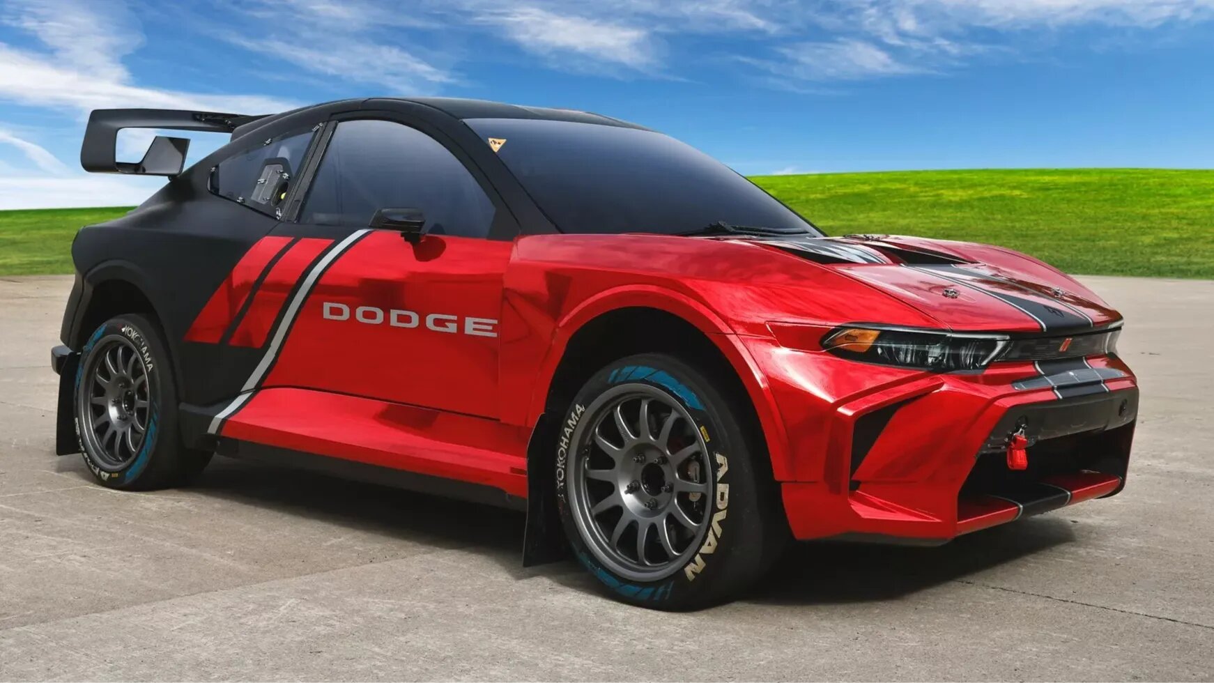 Dodge представил кроссовер Hornet с моторами мощностью 1085 лошадиных сил