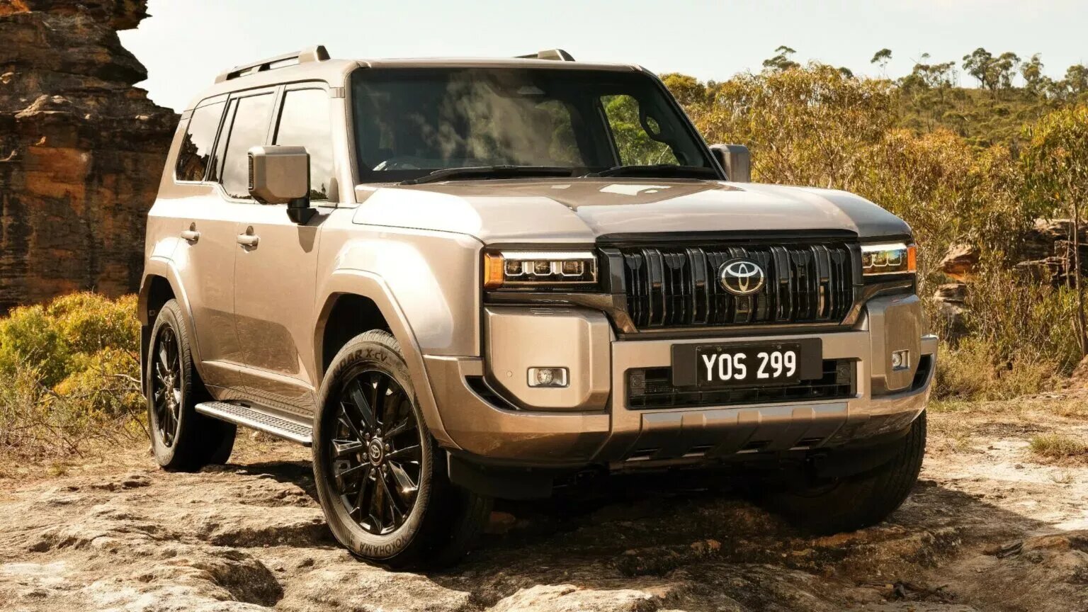 Новый Land Cruiser Prado для Австралии получил уникальную решётку радиатора