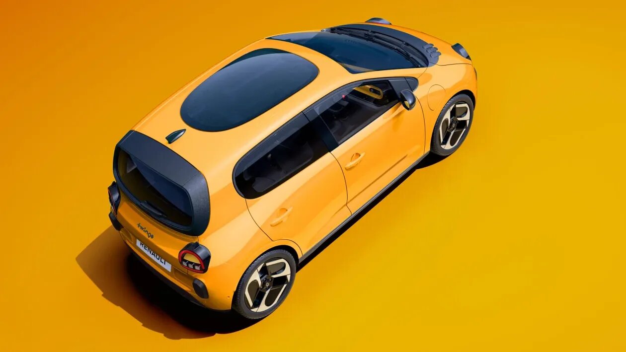 Для Renault Twingo придумали овальную панорамную крышу