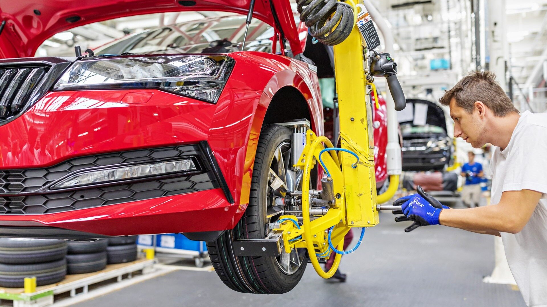 Skoda приостановит производство на нескольких заводах