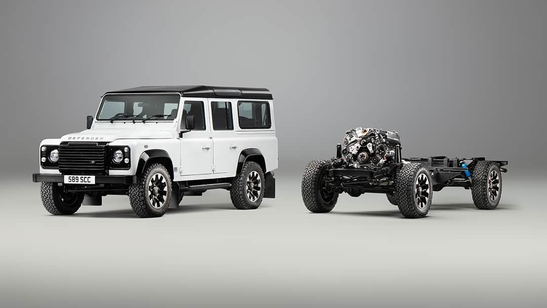 Land Rover предложил 405-сильный V8 для классических Defender