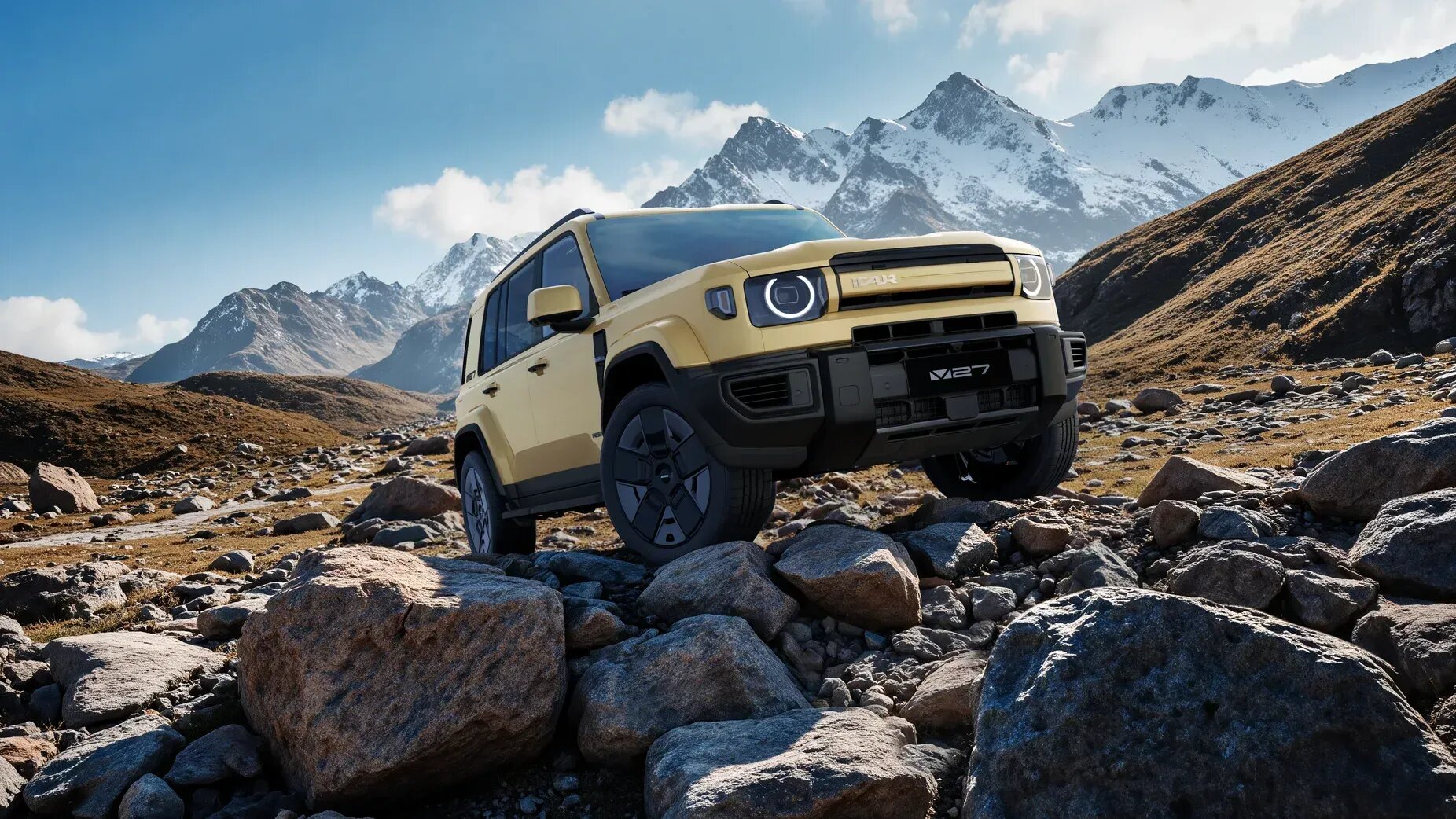 Российский Esteo V27 стал дальнобойным гибридом iCar в Китае