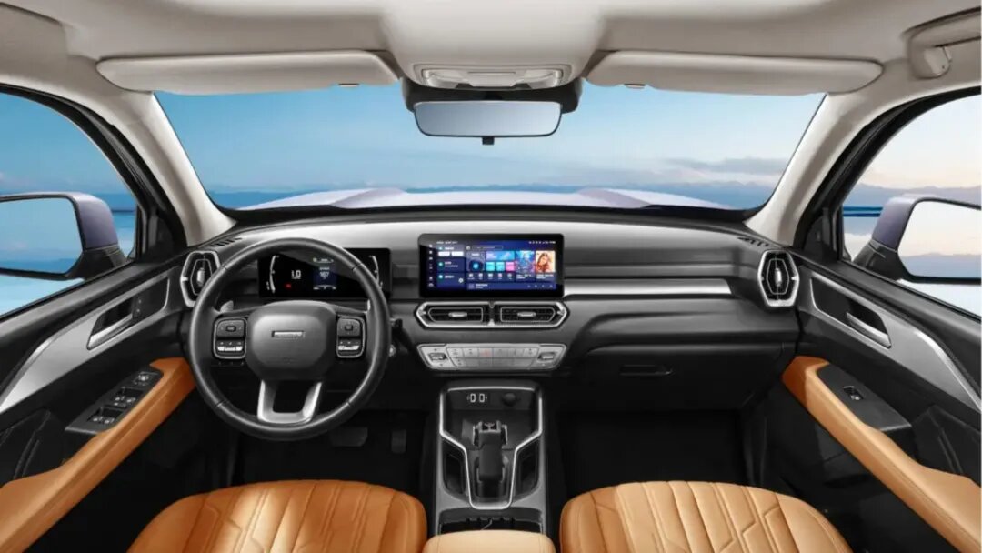 Рассекречен интерьер большого рамного внедорожника Haval H5