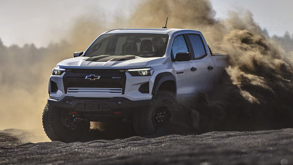 Пикапы Chevrolet Colorado и GMC Canyon станут мощнейшими в сегменте