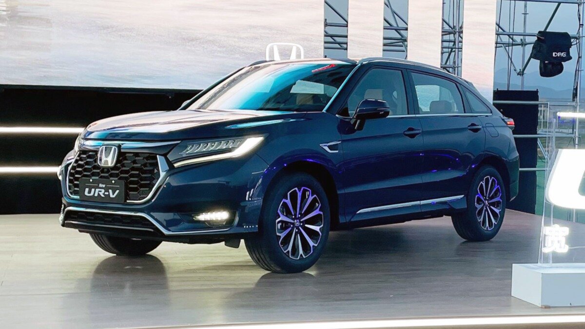 В Китае обновился большой купе-кроссовер Honda UR-V