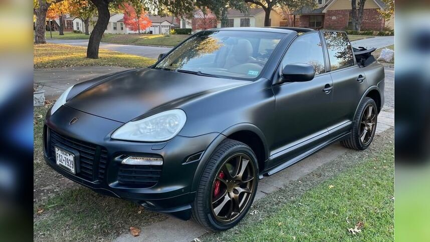В США продают Porsche Cayenne, который превратили в кабриолет