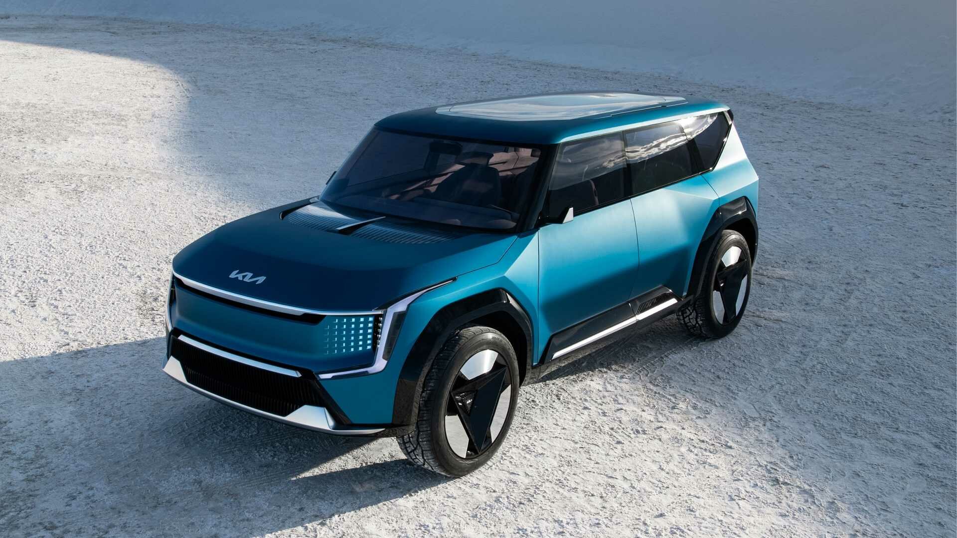 Большой электрокроссовер Kia: первые характеристики