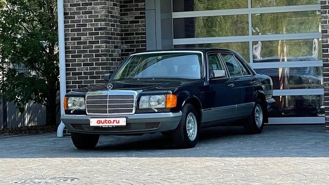 В России продают 41-летний Mercedes-Benz S-класса с мизерным пробегом