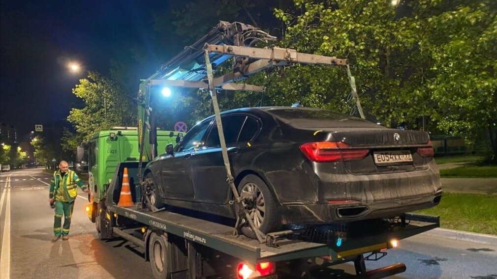 Немецкие автомобили чаще других перемещали на спецстоянки Москвы из-за долгов по штрафам