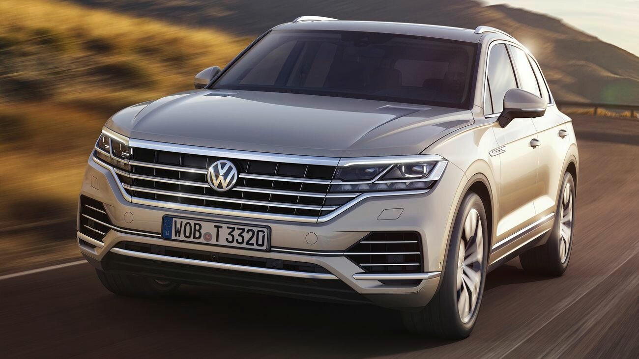 Кроссоверы Volkswagen Touareg отозвали в России из-за дефекта в подвеске