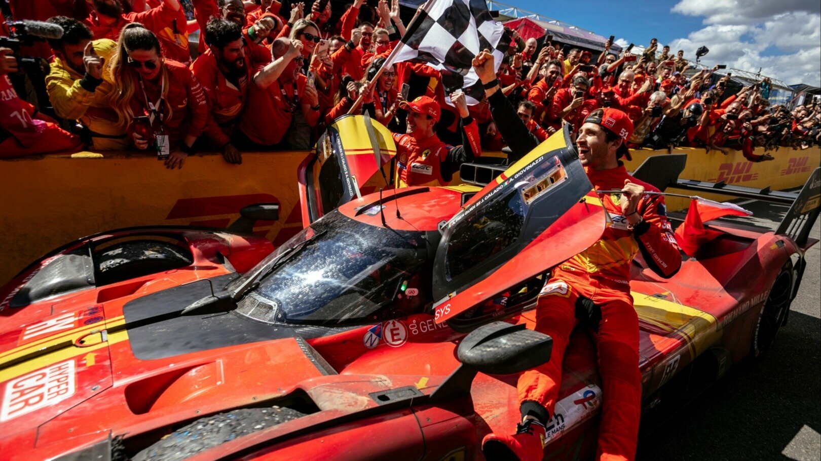 Ferrari выиграла «24 часа Ле-Мана» впервые за 58 лет