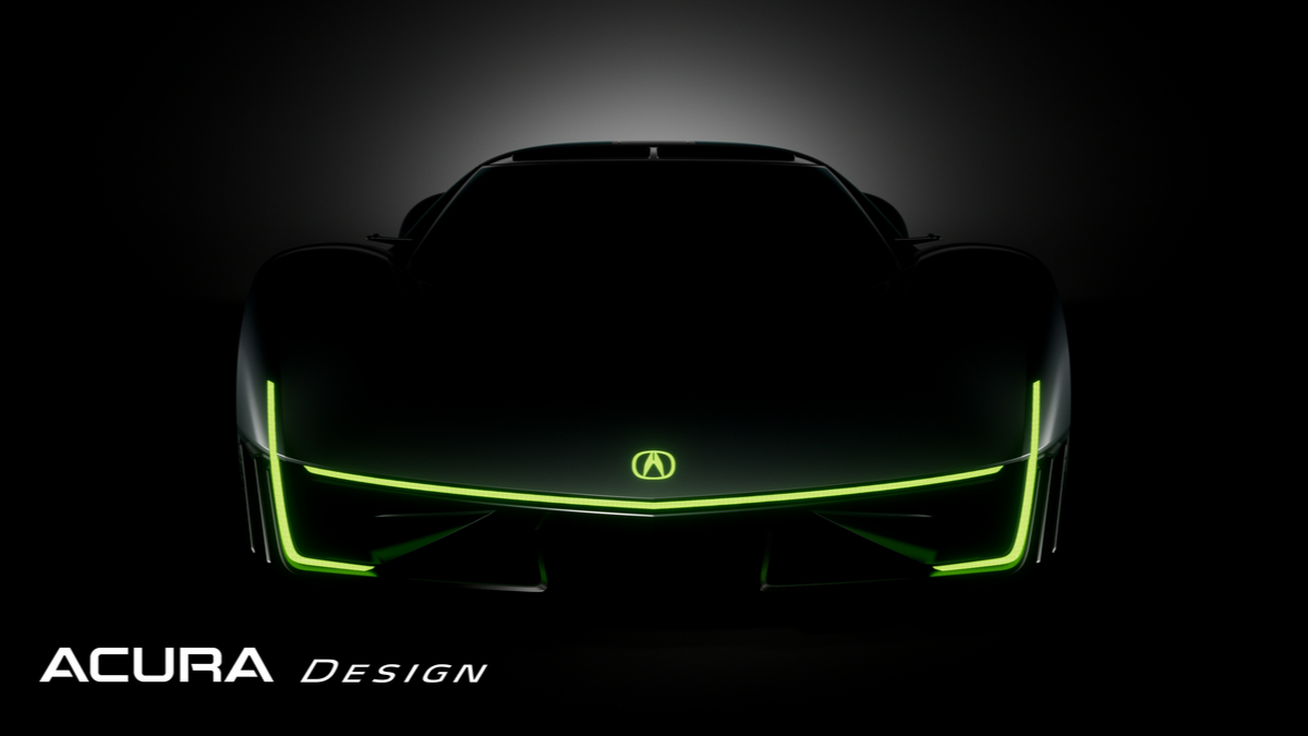 Acura внезапно раскрыла электрический суперкар, который может заменить NSX