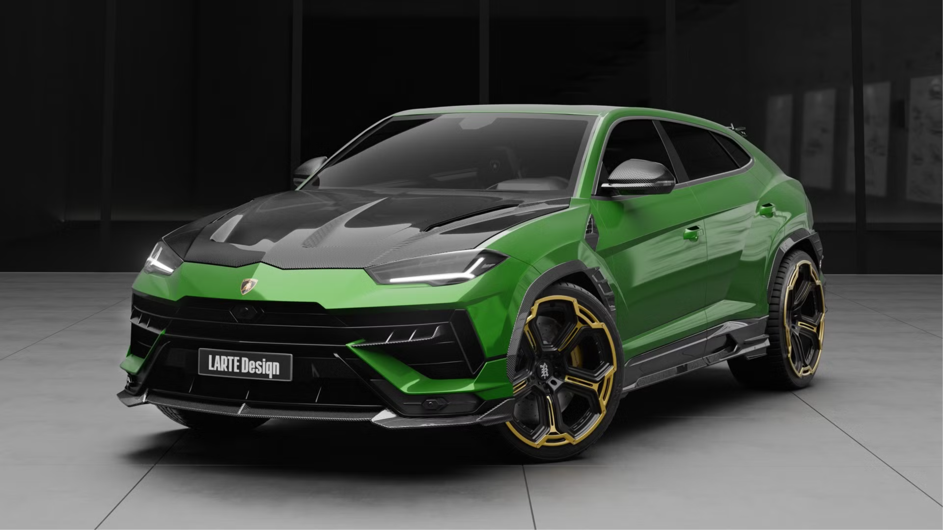 Lamborghini Urus впервые получил бодикит от Larte Design