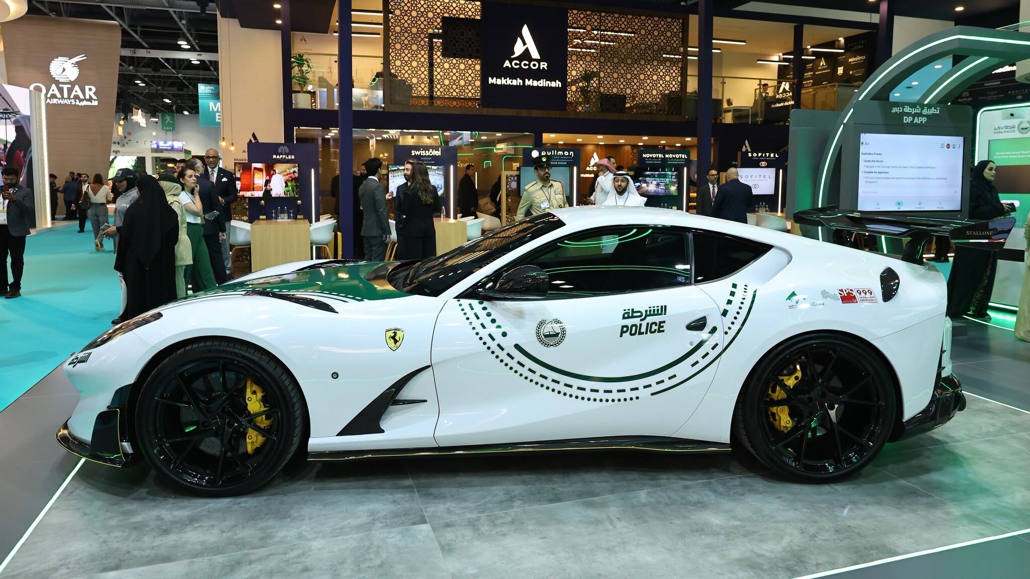 Тюнеры из Mansory доработали старую Ferrari для полиции Дубая