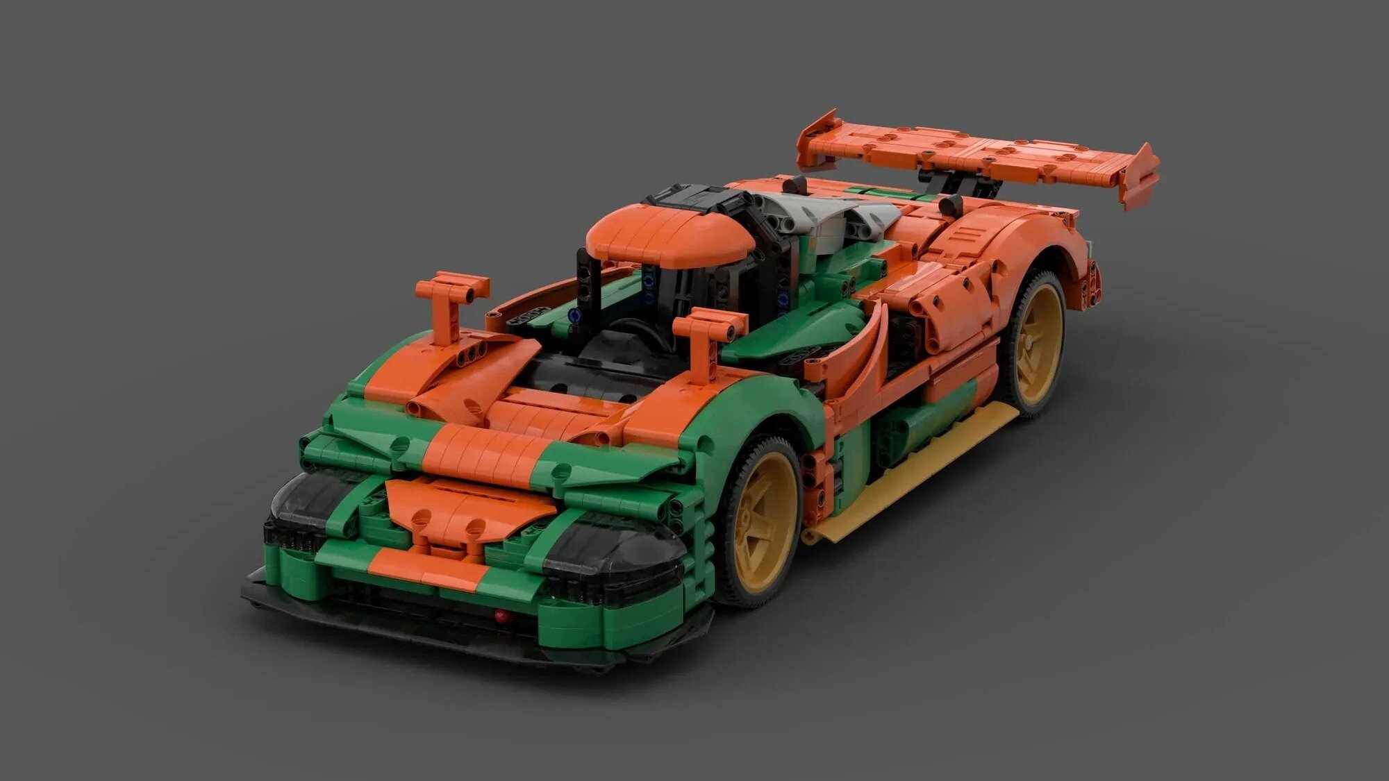 Единственную роторную Mazda, выигравшую «Ле-Ман», превратили в конструктор Lego