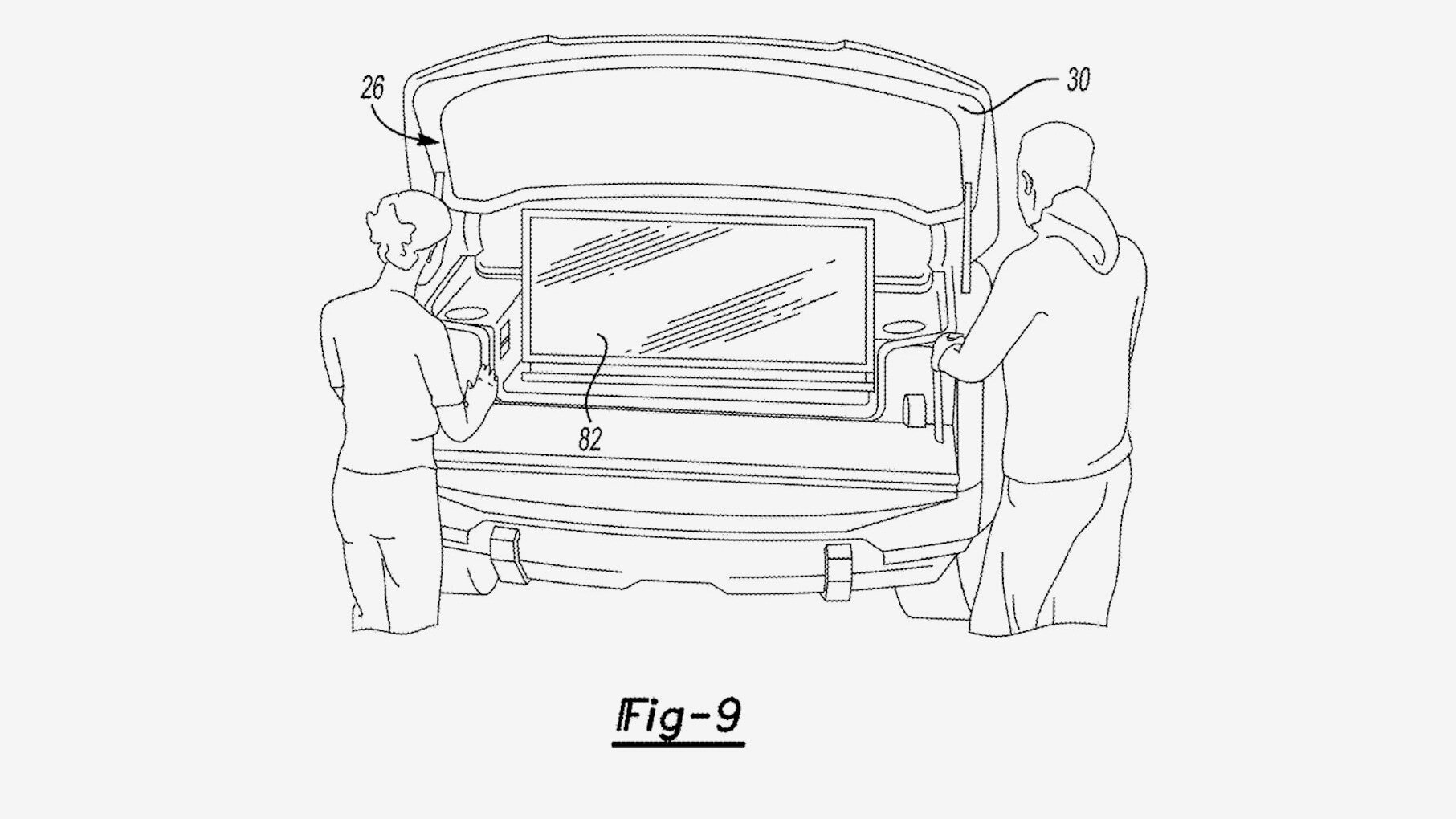 Недорогой электропикап Ford получит телевизор в багажнике